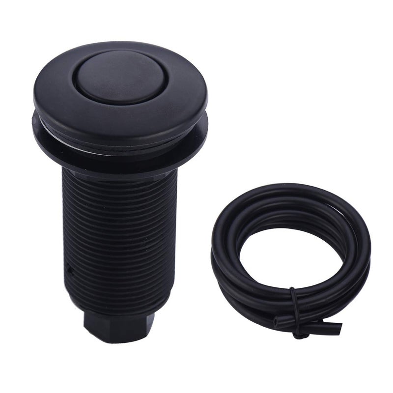 SINKINGDOM Air Activated Switch Button for Sink Garbage Disposal Part, Matte Black - Image 1